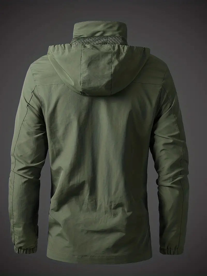 Wasser- und winddichte herren outdoor jacke für alle aktivitäten