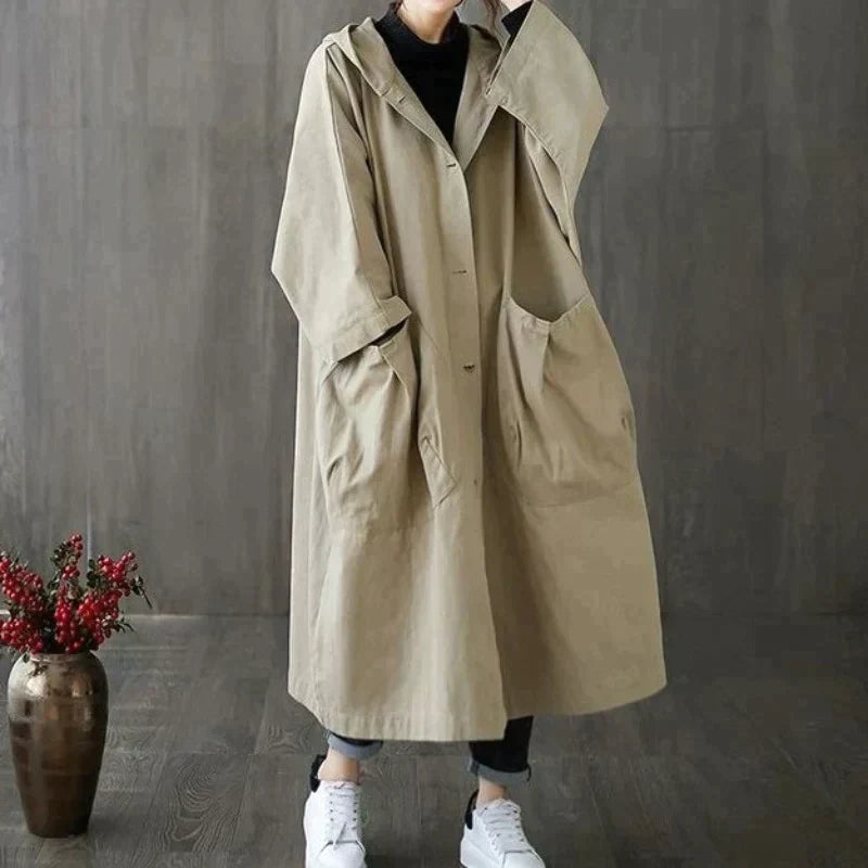 Lela – übergrober trenchcoat