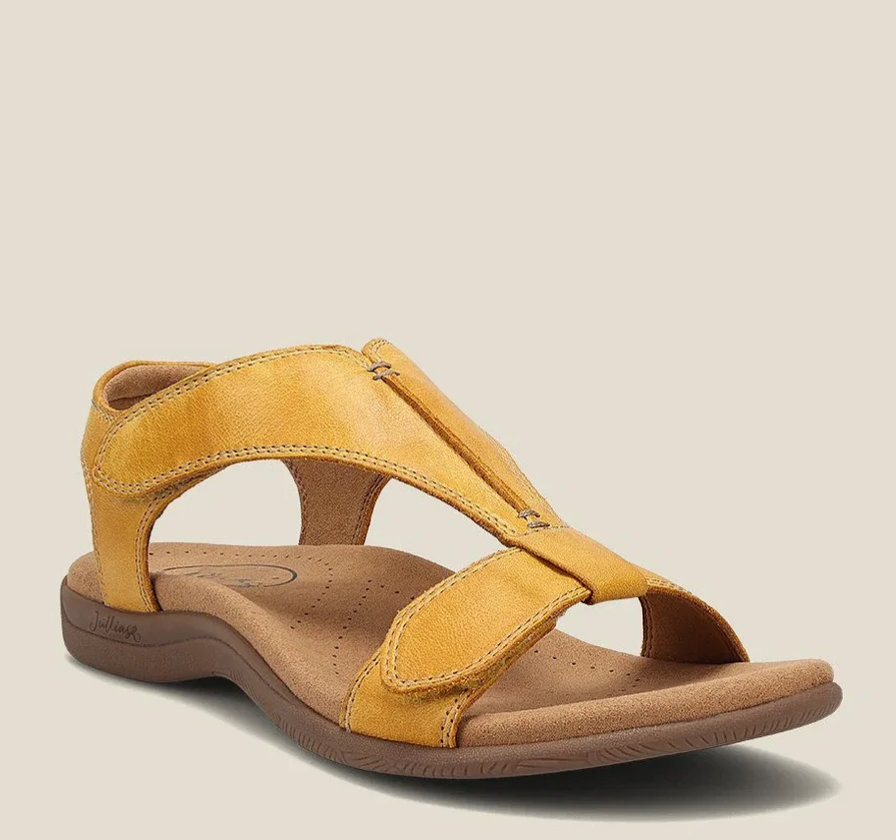 Hilde - die exklusiven verstellbaren leder sandalen für den frühling/sommer