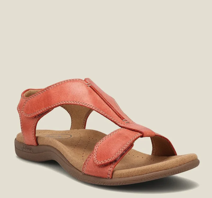 Hilde - die exklusiven verstellbaren leder sandalen für den frühling/sommer