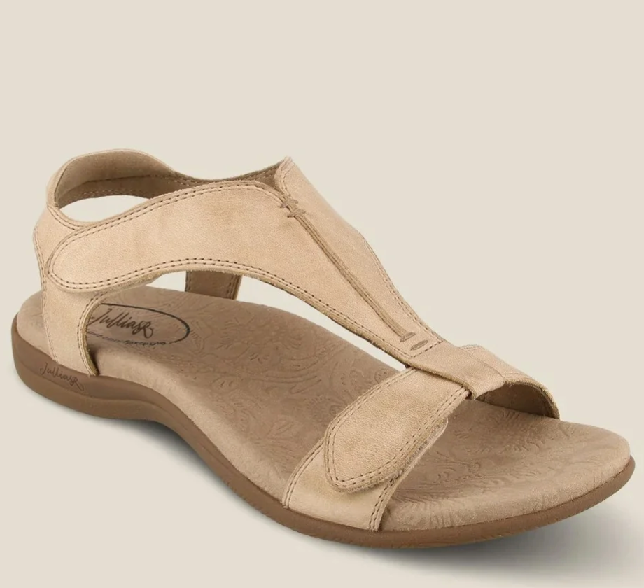 Hilde - die exklusiven verstellbaren leder sandalen für den frühling/sommer