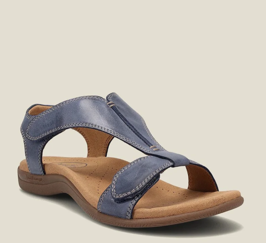 Hilde - die exklusiven verstellbaren leder sandalen für den frühling/sommer