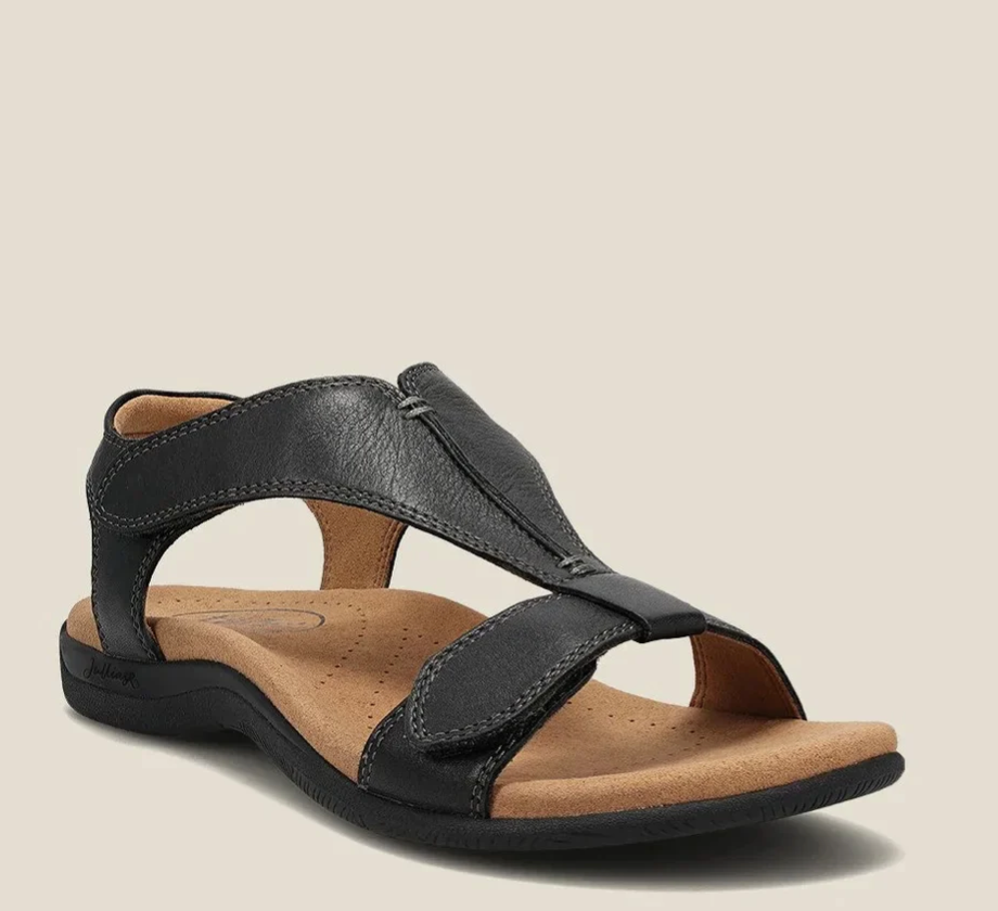 Hilde - die exklusiven verstellbaren leder sandalen für den frühling/sommer