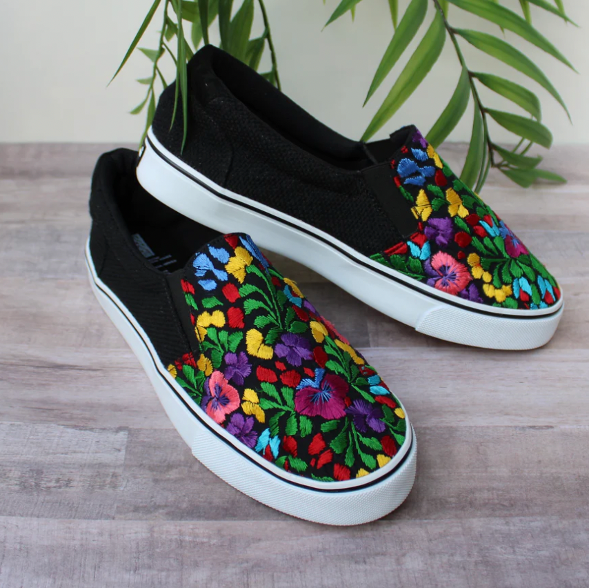 Florella Sneakers - Modische sneakers mit buntem blumen design