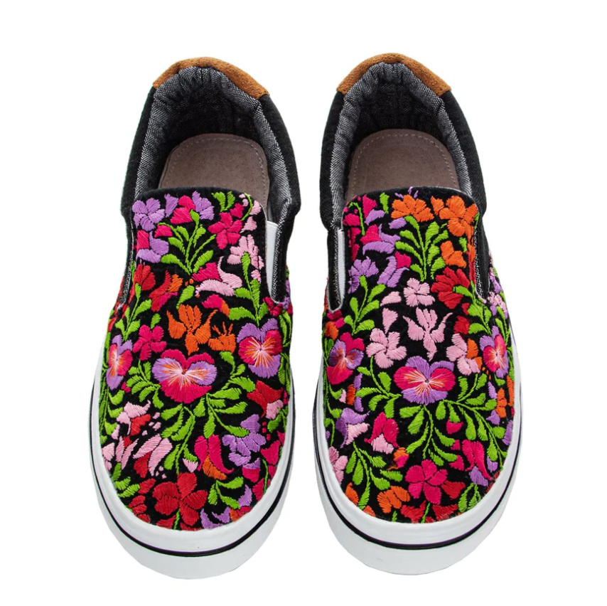 Florella Sneakers - Modische sneakers mit buntem blumen design