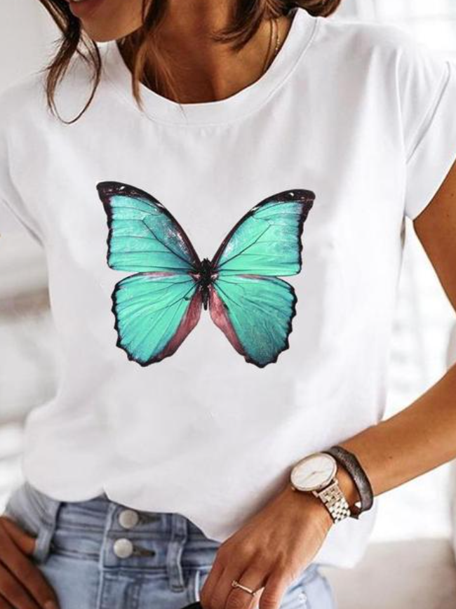 ROSALINDA - Super stylisches T-Shirt mit extravaganten Sommer Designs